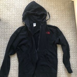 Black north face hoodie